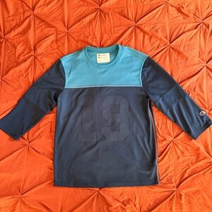 Champion Blue Long Sleeve Jersey